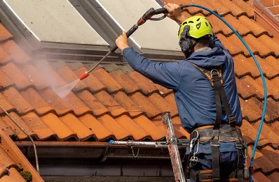 Démoussage et hydrofuge de toiture à Garrigues